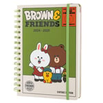 Grupo Erik - Agenda Semainier 2024 2025 Line Friends | Agenda Scolaire A5, Agenda Spirale