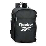 Reebok Ashland Sac à Dos de Cabine Noir 25 x 40 x 20 cm Polyester 17L by Joumma Bags, Noir, Talla única, Valise Cabine