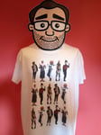 Kenny Everett Characters T-shirt (cupid Stunt / Sid Snot / Marcel Wave)