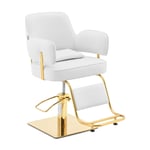 Fauteuil de coiffeur Repose-pieds Réglable 200 kg Ossett White