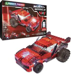 Laser Pegs Multi Models - 4-in-1 Red Racer