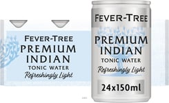 Fever-Tree Refreshingly Light Indian Tonic Water, 150ml, 8 Count Pack of 3 Total