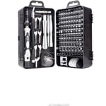 Mini tournevis magnétique de précision 135 en 1 - Kit d'outils de réparation pour iPhone, ordinateur portable, montre avec organiseur de rangement,