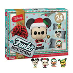 Funko Advent Calendar: Classic Disney - Mickey Mouse - Calendrier de L'avent - 24 Jours de Surprise - Mini-Figurine en Vinyle à Collectionners - Boîte Mystère - Idée de Cadeau - Vacances de Noël