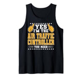 Retro Profession I'm The Air Traffic Controller Tank Top