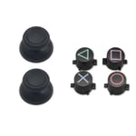 Capuchons De Poignée De Manette De Jeu Analogique Abxy X, Pièces De Réparation Pour Sony Playstation Dualshock 4 Ds4 Ps4