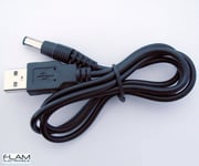 Cable Adaptateur USB alimentation DC 5V - 5,5x2,1mm - USB Adapter to 5V DC power