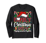 Family Christmas 2024 Matching Squad Santa Women Men Kids Long Sleeve T-Shirt