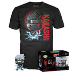 Funko Pop! & Tee: Naruto Shippuden - Kakashi - S