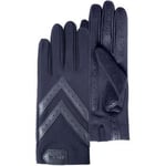 Gants Isotoner  Gants Femme tissu extensible recyclé Bleu nuit