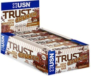 USN Trust Crunch Fudge Brownie Protein Bars: Indulgent and Filling High... 