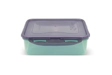 LocknLock Eco Food Containers with Lids - Rectangular 1Ltr (20.7 x 13.4 x 7cm), Airtight, Watertight, BPA Free & Dishwasher Safe