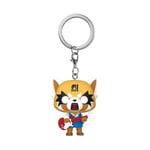 Funko Pop! Keychain: Aggretsuko - With Guitar Novelty Keyring - Collectable Mini Figure - Stocking Filler - Gift Idea - Official Merchandise - Anime Fans - Backpack Decor