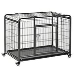 PawHut Dog Cage D02-052V01 780 x 1095 x 710 mm Grey