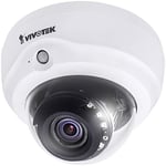 Vivotek fd816ba de HT Fixed Dome caméra IP, 2 Mégapixels, Indoor, IR, PoE 2,8–12 mm, PIR Blanc