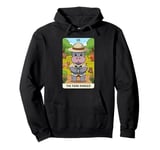 Baby Pgymy Hippo Tarot Card The Park Ranger Hippopotamus Pullover Hoodie