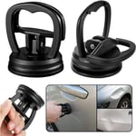 Lot de 2 outils de débosselage et de réparation de voiture avec ventouse, pour poignée de fenêtre, porte, miroir, granit, levage d'objets mobiles