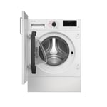 Blomberg LRI1854110 8kg+5kg 1400 Spin Built In Washer Dryer White