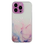 Trolsk TPU Marble Case (iPhone 15 Pro) - Rosa