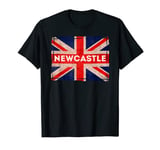 Newcastle England Great Britain United Kingdom Souvenir Flag T-Shirt