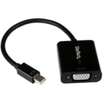 StarTech.com Mini DisplayPort to VGA Adapter - DisplayPort 1.2 - 1080p - Thunder