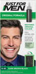 Just for men Original Formula Dark Brown Black Hair Dye, Restores Original for a