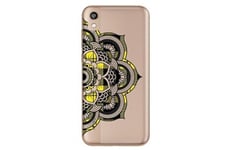 Coque4phone Coque et étui téléphone mobile y5 2019 honor 8s mandala tartan jaune