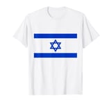 Israel Flag Israeli Jewish Flags Hanukkah Gift for Men Women T-Shirt