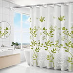 mumbi Shower Curtain Shower Curtains 180 x 200 cm Bath Curtain Replacement Curtain Butterfly Willow