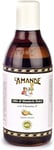 L'AMANDE - Huile Amande Douce 100% Naturelle avec Vitamine E Idéal comme Huile de Massage, Visage et Corps Douce et Parfumée, Action Emolliente contre Imperfections et Rougeurs, 250 ml - Made in Italy