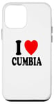 Coque pour iPhone 12 mini I Heart (Love) Cumbia Latin America Music Rhythm Colombie