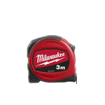 Mètre ruban - MILWAUKEE - 3m - compact 16mm - Nylon et ABS