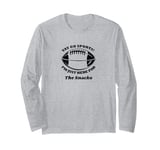 Football Game Day,Yay Go Sports,I'm just Here for the Snacks Long Sleeve T-Shirt