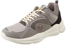 US Polo Association Homme Arvan1 Chaussures de Gymnastique, Multicolore (Mgreyh/Blk 010), 45 EU