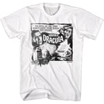 Hammer Horror - Black & White Horror Of Dracula - Short Sleeve - Adult - T-Shirt