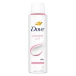 Dove Powder Anti-perspirant Deodorant Spray with ¼ moisturising cream for 48 hours of protection 150 ml