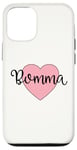 Coque pour iPhone 12/12 Pro Simple Bomma Flammish Grandmother Grandma Rose Heart Bomma