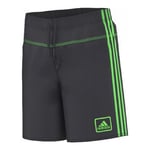 Lasten Uimapuku Adidas Kinder Short Junior Harmaa Musta (Koko: 7-8 vuotta)