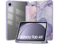 Etui Na Tablet Tech-Protect Tech-Protect Sc Pen Hybrid Galaxy Tab A9 8.7 X110 / X115 Violet Marble