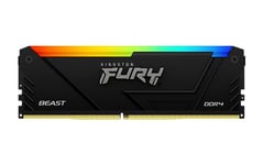 Kingston FURY Beast RGB 16GB 3200MT/s DDR4 CL16 DIMM Computer Memory KF432C16BB12A/16