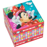 Disney Minnie Mouse Carré Bijoux Boîte Avec Miroir Et Tiroir (Carton)