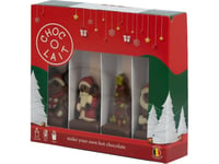 Christmas Hot Chocolate Gift Set Mome Choc-O-Lait Spoon+ Christmas, 4 X 43 G