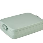 Mepal Lunch Box Large - Lunch Box to Go - for 4 Sandwiches or 8 Slices of Bread - Snack & Lunch - Lunch Box Adults - Nordic sage