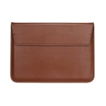 MacBook,chromebook notebook mm. 11/12 - Læder sleeve/etui - Brun