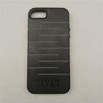 COQUE ANTI-CHOC RIGIDE TYLT POUR APPLE IPHONE 5 5S SE NOIR ET GRIS