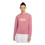 Kvinde Langærmet T-Shirt Nike Crew Pink XS