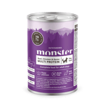 Monster Dog Multi Protein Beef, Chicken & Game Burk 6x400 g