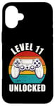 iPhone 16 Plus Level 11 Unlocked Funny Video Gamer 11 Birthday 11 Year Old Case