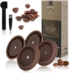 Reusable Coffee Capsule Lid, Compatible with Nespresso Vertuo Pods and Capsules,