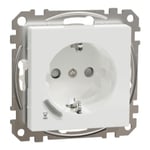 Schneider Electric WDE002447 Timer 1-väggsuttag, 16A Vit